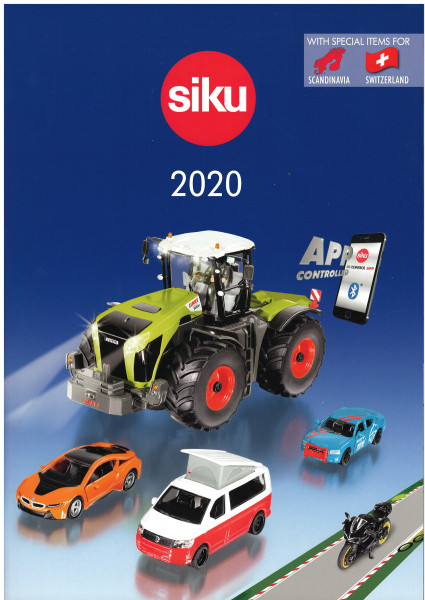 03000 S Siku-Katalog 2020, skandinavische + schweizer Version, DIN-A4, 94 Seiten (Limited Edition)