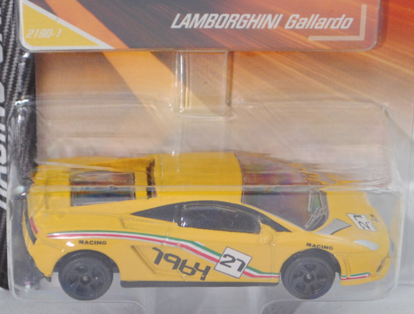 Lamborghini Gallardo LP 560-4 (Mod. 2008-2012) (Nr. 219 D), gelb, RACING / 1964, Nr. 27, Nr. 219D-1