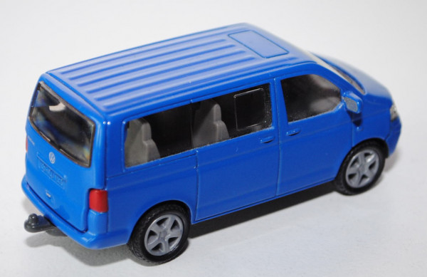 00000 VW T5 Multivan, Modell 2003-2009, hell-verkehrsblau, Scheibenwischer nachträglich geschwarzt