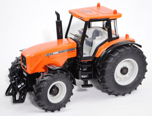 00402 Massey Ferguson MF 8250 Xtra Traktor (Mod. 02-04), orange, Alt-Traktoren-Club Ahaus / 30 Jahre