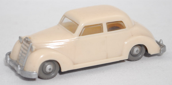 00001 Mercedes-Benz 170 S-V (W 136 VIII, Mod. 1953-1955), hellelfenbein, Stern weg, A-Säule mit Riss