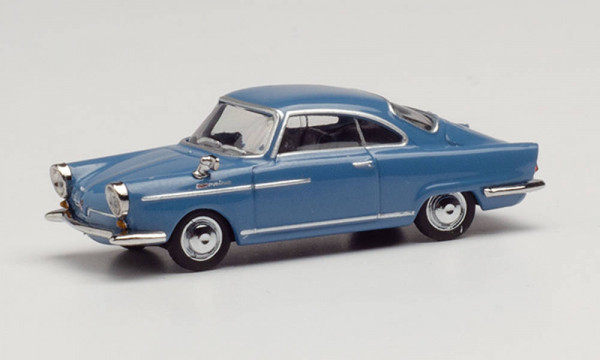 NSU Sport-Prinz-Coupé (Typ 41, Modell 1959-1967), brillantblau (vgl. muscariblau), Herpa, 1:87, mb