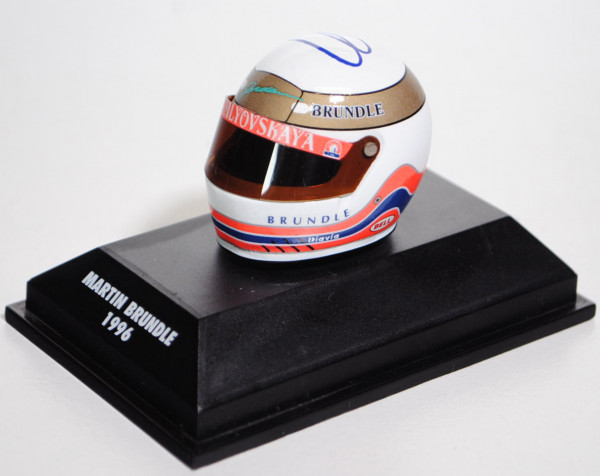 Bell Helm / Helmet Martin Brundle (11. Platz) auf Jordan 196, Nr. 12, Team B&H Total Jordan Peugeot
