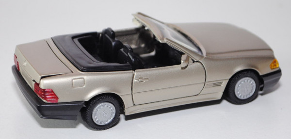 Mercedes-Benz 300 / 500 SL (Baureihe R 129), Modell 1989-1993, silbergoldmetallic, Türen + Heckklapp