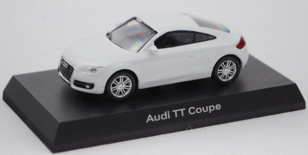 Audi TT Coupé (Typ 8J, Modell 2006-2014), ibisweiß, Kyosho, 1:64, Haubenverpackung