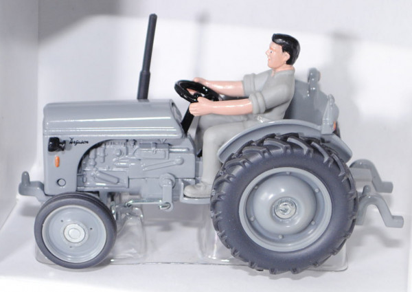 00000 Ferguson TE (Modell 1946-1948), verkehrsgrau, Fahrer grau, SIKU FARMER CLASSIC, L17P