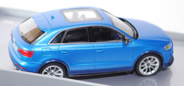 Audi RS Q3 Concept, Modell 2012, Auto Shanghai 2012, blaumetallic, Looksmart Models, 1:43, Werbescha