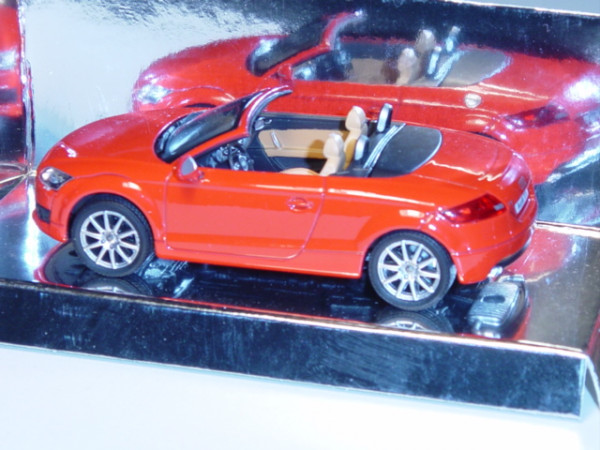 Audi TT Roadster, Mj. 2006, rot, innen beige, Speed World Edition, 1:43, mb