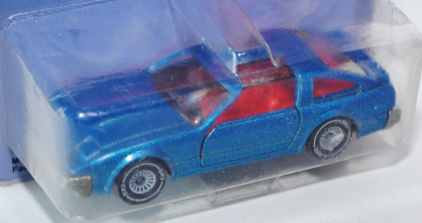 00003 Nissan 300 ZX (Typ Z31, Facelift 1, Modell 1985-1987), hell-verkehrsblaumetallic, innen verkeh