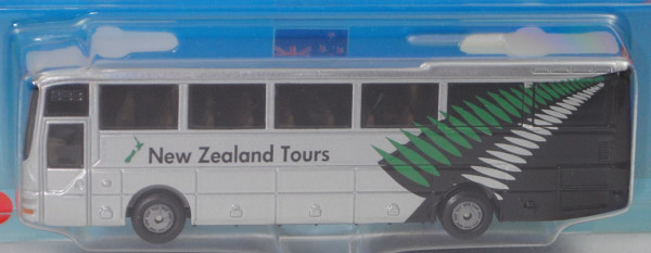 80400 NZ MAN Lion&#039;s Star A 03 Reisebus (Mod. 99-03), weißalu, New Zealand Tours, P29d Werbeblister