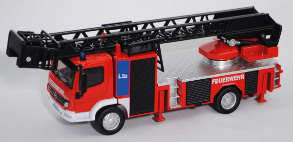 00003 ROSENBAUER L32 auf Mercedes-Benz Atego 1828 (LKN Facelift, Modell 04-05) Feuerwehr-Drehleiter