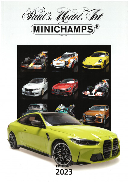 Minichamps Katalog Edition 1 2023 180 Seiten + Katalog MAXICHAMPS 2023 16 Seiten, Minichamps