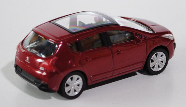 Peugeot 3008 Mi-vie (facelift) Modell 2013-, rubi rot metallic (rubinrotmetallic), ca. 1:57, Norev S