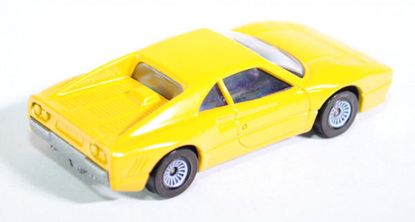 00005 Ferrari 288 GTO, Modell 1984-1985, kadmiumgelb, B4, Hong, Chassis silber, Lichter vorne nachtr