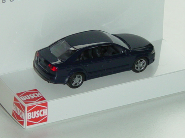 Audi A4, Mj. 2004, dunkelblau, Busch, 1:87, mb