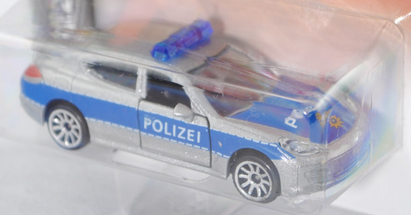 Porsche Panamera 4S (1. Generation, Typ 970, Mod. 2009-2013) (Nr. 209 B) Polizei Germany, silber, mb