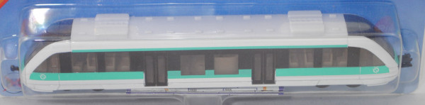 00100 F Nahverkehrszug (Regionaltriebwagen Alstom Coradia LINT 27), weiß/türkis, P29c (Limited)