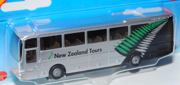 MAN Reisebus, chromsilber, New Zealand Tours, 1:87, P29d