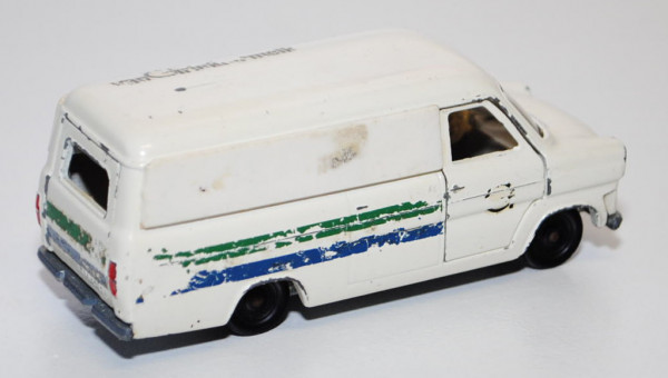 Ford Transit Kombi 1500 (2. Generation, Typ UK Mark 1) Schulbus, Modell 1965-1971, cremeweiß, innen