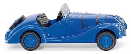 BMW 328, Modell 1937-1940, signalblau, Wiking, 1:87, mb