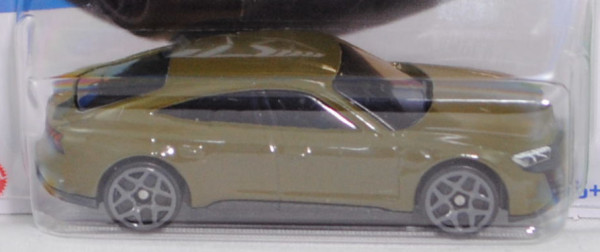 Audi RS e-tron GT quattro (Typ FW, Modell 2021-), taktikgrün metallic, Hot Wheels, 1:68, Blister