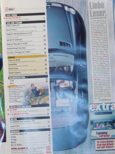 Auto Bild, Heft 31, 3. August 2001