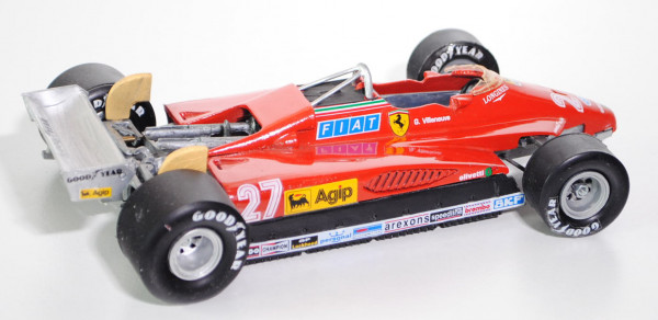 Ferrari 126C2, verkehrsrot, Formel 1 GP San Marino in Imola am 25.04.1982, Team Scuderia Ferrari SpA
