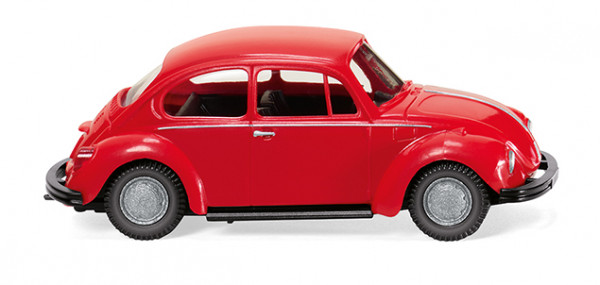 VW Käfer 1303 Limousine (Typ 11, Mod. 72-74), rot (vgl. senegalrot beim Original), Wiking, 1:87, mb