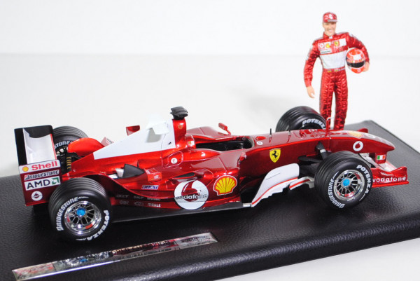 Ferrari F2004, rubinrotmetallic/reinweiß, Team Scuderia Ferrari Marlboro (1. Platz), Fahrer: Michael