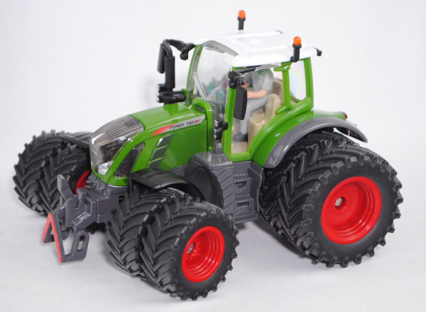 00402 Fendt 720 Vario (2015) Traktor (Modell 2014-) mit Doppelbereifung, grün/grau/schwarz, Limited