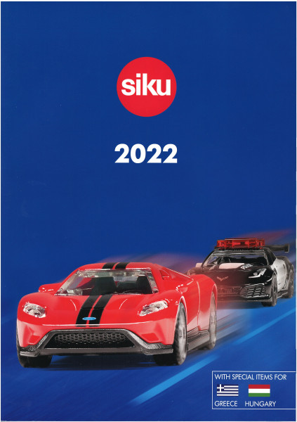 00900 GR Siku-Katalog 2022, griechisch/ungarische Version, DIN-A4 (GREECE and HUNGARY SPECIAL)