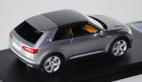 Audi Q2 concept Crosslane Coupe, Paris MotorShow 2012, graumetallic, Looksmart Models, 1:43, mb (lim