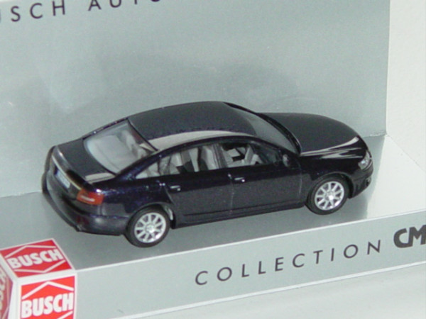 Audi A6, Mj. 2004, stahlblaumetallic, CMD Collection, Busch, 1:87, mb