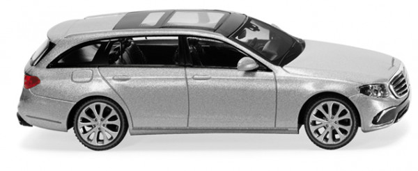 Mercedes-Benz E-Klasse T-Modell Exclusive (S 213, Mod. 2016-), iridiumsilber metallic, Wiking, 1:87
