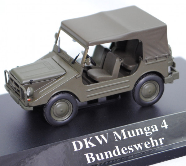 AUTO UNION-DKW MUNGA F91/4 1000 (Mod. 58-68) Bundeswehr (geschlossen), Starline, 1:43, PC-Box