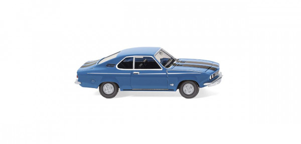Opel Manta A (1. Generation, Modell 1974-1975), le mans blau (brillantblau), Wiking, 1:87, mb