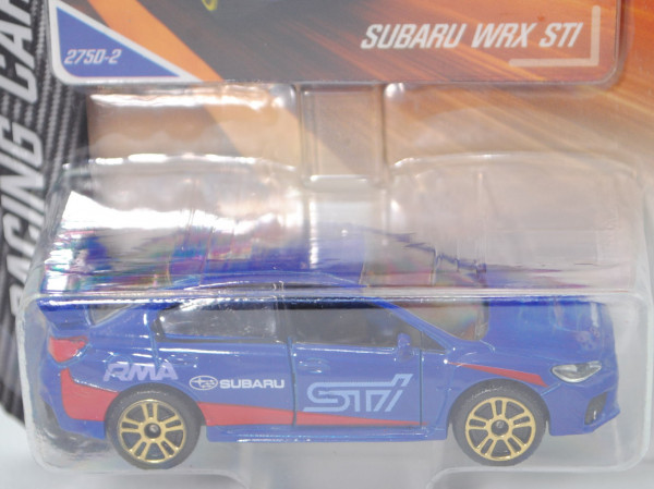 Subaru WRX STi (4. Gen., Modell 2014-) (Nr. 275 D), ultramarinblau, RMA SUBARU STi, Nr. 275D-2, 1:58