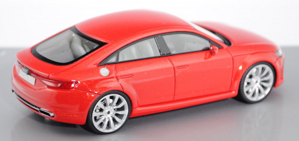 Audi TT Sportback concept, marsrot, Präsentation: Pariser Automobilsalon 2014, Looksmart Models, 1:4