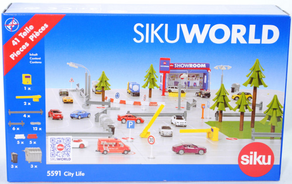 00000 SIKU WORLD City Life, 41-teiliges Set, SIKU WORLD, 1:50 / 1:55, L18