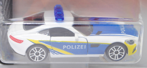 Mercedes-AMG GT (Baureihe C 190, Baumuster 190.377, Modell 2015-) (Nr. 232E) Polizei, reinweiß, mb