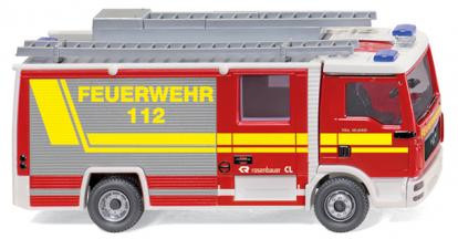 MAN TGL Rosenbauer Feuerwehr - LF 10/6, rot/weiß, FEUERWEHR / 112, Wiking, 1:87, mb