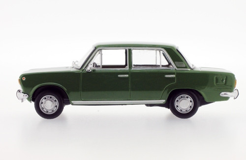 Polski Fiat 125P, Baujahr 1969, Modell 1967-1982, laubgrün, IST Models, 1:43, PC-Box