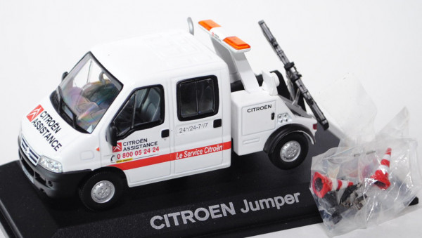 Citroen Jumper Abschleppwagen Patrouiller Assistance (2. Generation), Modell 2002-2006, reinweiß, CI