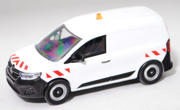 Renault Kangoo Van / Rapid III (Modell 2021-) mit Warnmarkierung, weiß, Warnmarkierung rot, Norev