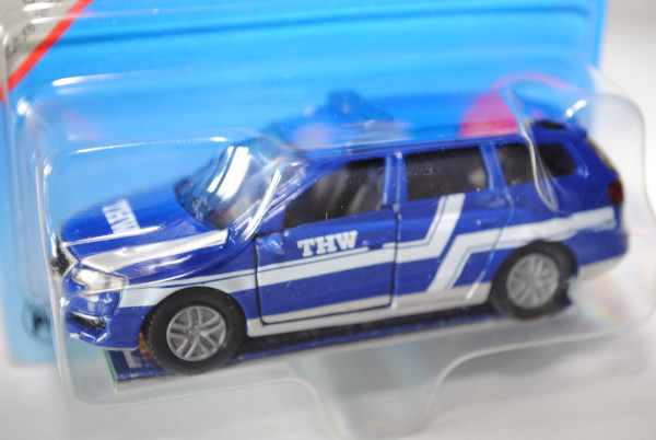 00000 VW Passat Variant 2.0 FSI (B6, Typ 3C) THW-Einsatzleitwagen, Modell 2005-2010, ultramarinblau,