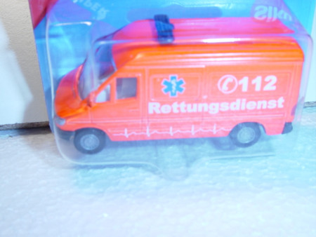 00006 Mercedes-Benz Sprinter (T1N, Baureihe W 901) Kastenwagen Krankenwagen, Modell 1995-2000, tages