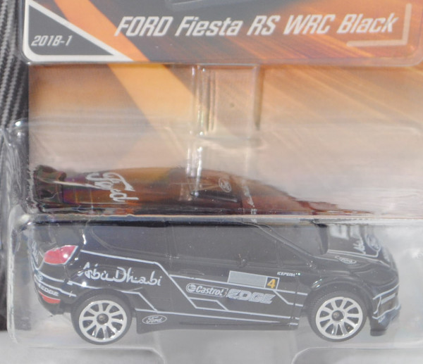 Ford Fiesta RS WRC (Nr. 201B), schwarz, Rallye de France - Alsace 2011, Latvala / Anttila, Nr 201B-1