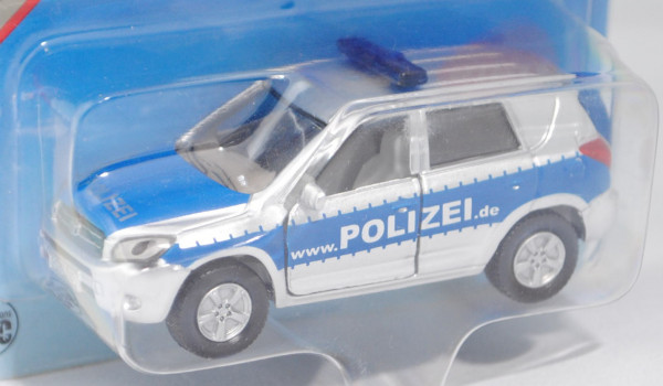 00001 Toyota RAV4 2.2 D-CAT 4x4 (3. Generation, Typ CA30W) Polizei-Geländewagen, Modell 2006-2009, w