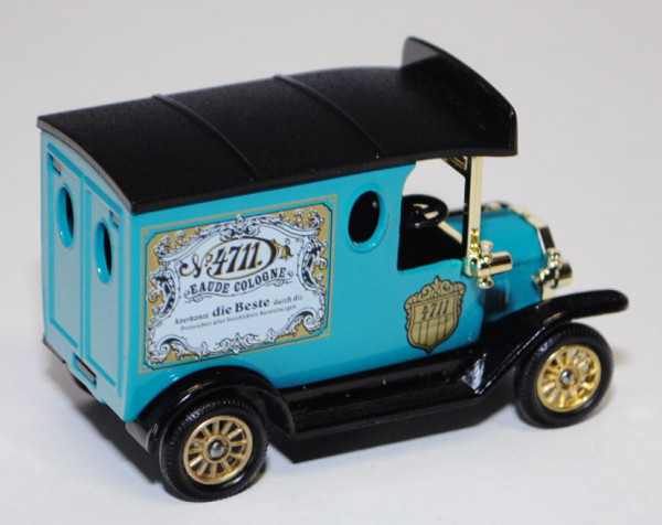 Ford T (Tin Lizzy), Modell 1920, hell-wasserblau/schwarz, 4711 / EAUDE COLOGNE, Classic Car Collecti