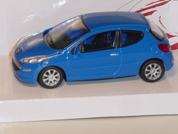 Peugeot 207, blau, MondoMotors, 1:43, mb